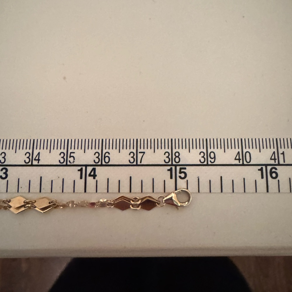 Lana 14k Gold Double Strand Necklace - Picture 3 of 9